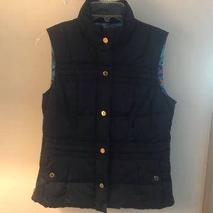 Dark blue puffer Lilly Pulitzer “Kate” vest